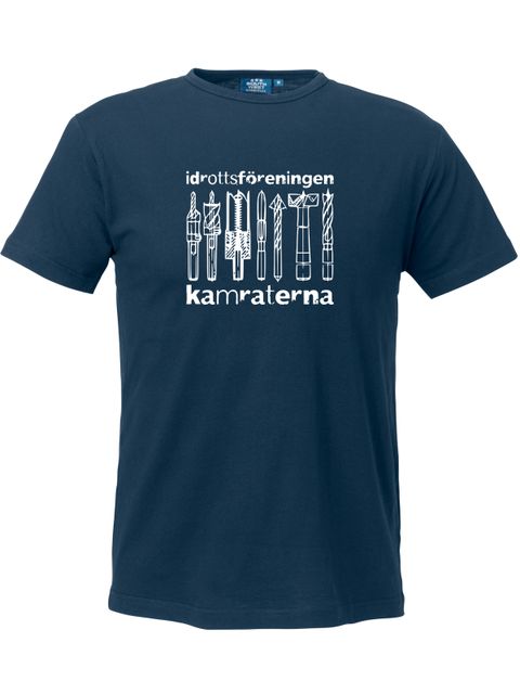 T-shirt Herr, Marinblå - Bits